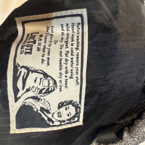 Gray Drawstring Backpack - Picture 8 of 9